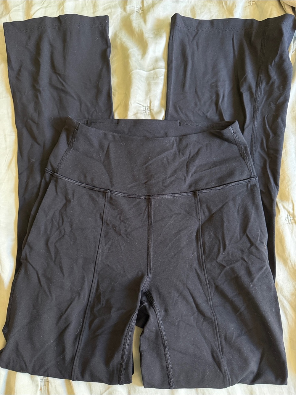 Lululemon Black High-Rise Flare Leggings - Women's Yoga Pants